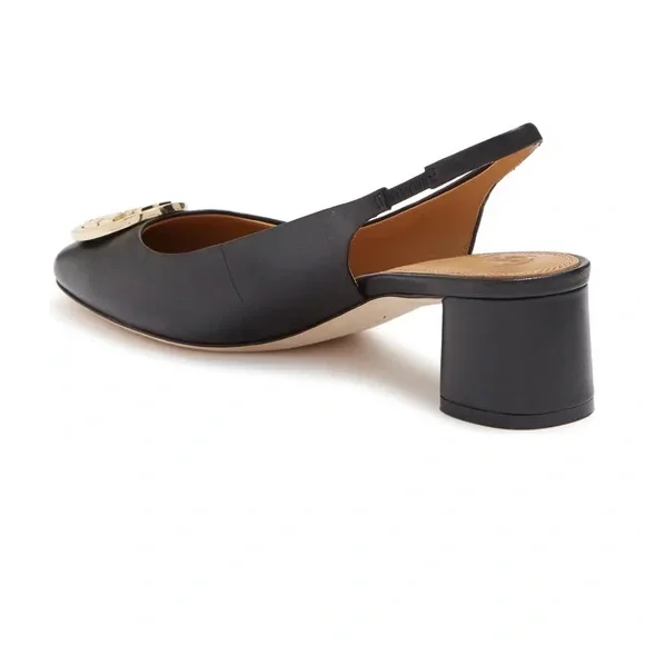 New TORY BURCH Benton Leather Slingback Pump NIB - Picture 10 of 12